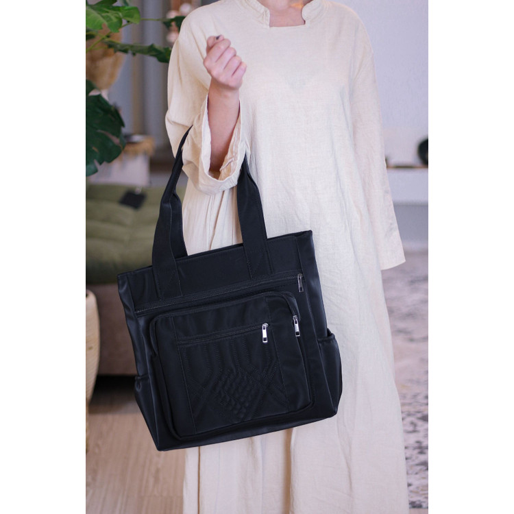 کیف دوشی زنانه آریسا مدل Tote چندجیب