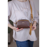 کیف دوشی زنانه مغزی دوزی BP-1852